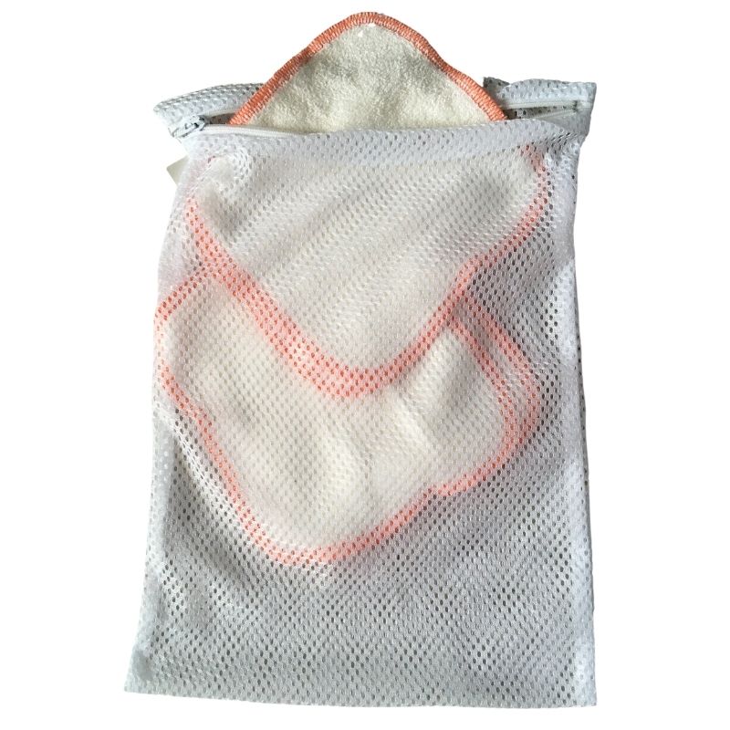 Sac de lavage pour lingettes lavables